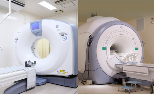 ＣＴ、ＭＲＩ画像検査が基本即日行える